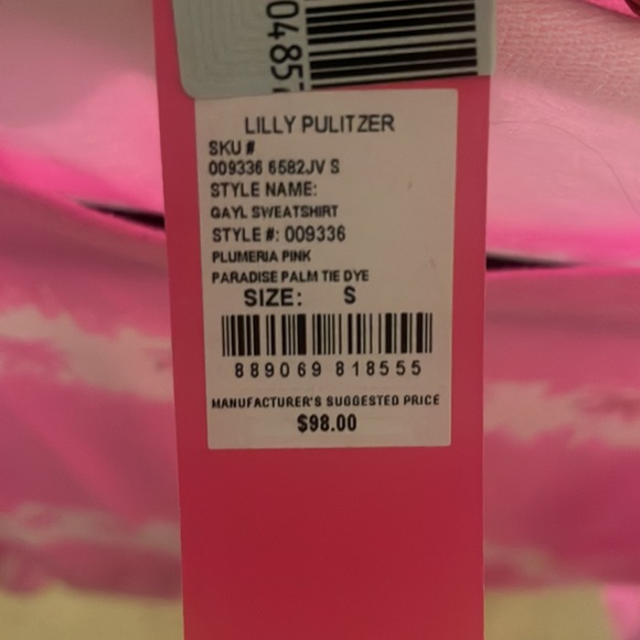 Paradise Palm tie dye sweatshirt - Picture 7 of 7